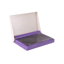 Yashu Plastic Stamp Pad Violet Ink, Quick-Dry Refillable Pad (1 Pc) - dailyneed.life