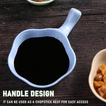 Mini Flower-Shaped Sauce Dish with Handle - dailyneed.life