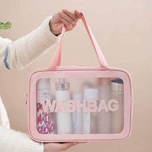 Big Zippered Cosmetic Pouch, Toiletry Bag for Cosmetics (1 Pc) - dailyneed.life