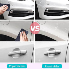 Nano Magic Car Scratch Remover Cloth, Multipurpose Scratch Repair Cloth, Cloth for Car Paint Scratch Repair, Easy to Repair Slight Scratches on the Surface Polishing Repeatable Use for All Kinds of Car (45 ML Repair Solution, 2 Gloves, 2 nano Cloth) - dailyneed.life