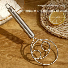 Dough Whisk, Premium Stainless Steel Dutch Whisk, Dough Hand Mixer Artisan Blender For Egg, Bread, Cake, Pastry, Pizza Dough - Perfect Baking Tools, Whisking, Tirring Kitchen Tools (1 Pc) - dailyneed.life