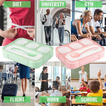 Leak-Proof Lunch Box with 4 Compartments for School & Office Use - dailyneed.life