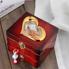 Dancer Ballerina Piano Music Box Hand Crank Music Plastic Box Gift (1 Pc) - dailyneed.life