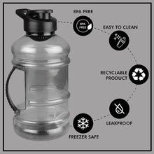 Sports Gym 1.5 Liters Gallon Water Bottle with Mixer and Strainer - dailyneed.life