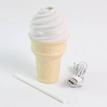 Ice Cream Cone Shape Air Freshener Humidifier (1Pc / Cream Color) - dailyneed.life