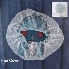 Cute Cartoon Character Fabric Mesh Fan Cover (1 Pc / Mix Design) - dailyneed.life