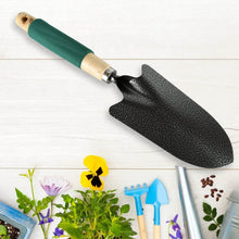 Gardening Tools - Hand Cultivator, Trowel, Heavy Duty with Ergonomic Wooden Handle for Transplanting and Digging (3 Pcs Set) - dailyneed.life