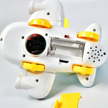 Helicopter Airplane Musical Toy - Electronic Moving Plane with Lights, for 6-18 Months, Encourages Crawling - dailyneed.life