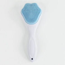 Silicone Face Scrubber Exfoliating Brush, Manual Handheld Facial Cleansing Brush (1 Pc) - dailyneed.life