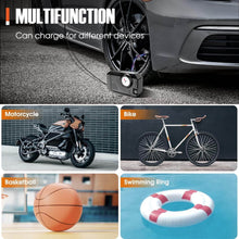 Tire Inflator Portable Air Compressor 12V Small Air Pump for Car Tires Bicycle Balloons, Cars, Bike, Bicycles and Other Inflatables with LED Light (12V) - dailyneed.life