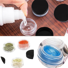 Plastic Empty Round Makeup Jar Pot Travel Cream Powder Cosmetic Container (1 Pc) - dailyneed.life