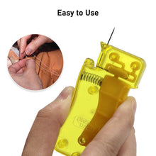 Needle Threader, Stylish Appearance Comfortable Grip Lightweight Portable Automatic Needle Threader for Sewing for Home (1 Pc) - dailyneed.life