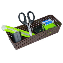 Plastic Multipurpose Desk Organizer Tray Office Drawer Dividers Storage Bins for Kitchen, Bathroom, Office, Makeup, Bedroom Dresser, Craft Basket Rack Multicolour (6 Pcs Set) - dailyneed.life
