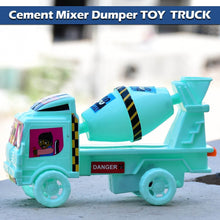 Big Size Heavy Duty Rotating Cement Mixer Dumper Truck Toys for Kids Toddlers Boys and Girls - Construction Toy Friction Vehicle Toy - dailyneed.life