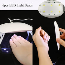 UV LED Lamp Nail Dryer Mini Portable Nail Lamp Professional (1 Pc) - dailyneed.life