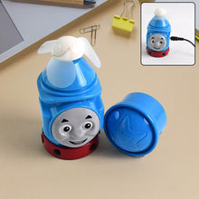 Plug-and-Play Cartoon Mini Fan in Train Character Design - dailyneed.life