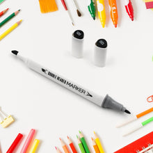 Fancy Art Markers, 24 Colors Double-ended Art Markers Alcohol Based Advanced Art Markers With Plastic Box For Painting, Coloring, Sketching And Drawing For Kids & Adult (1 Set 24 Pc) - dailyneed.life