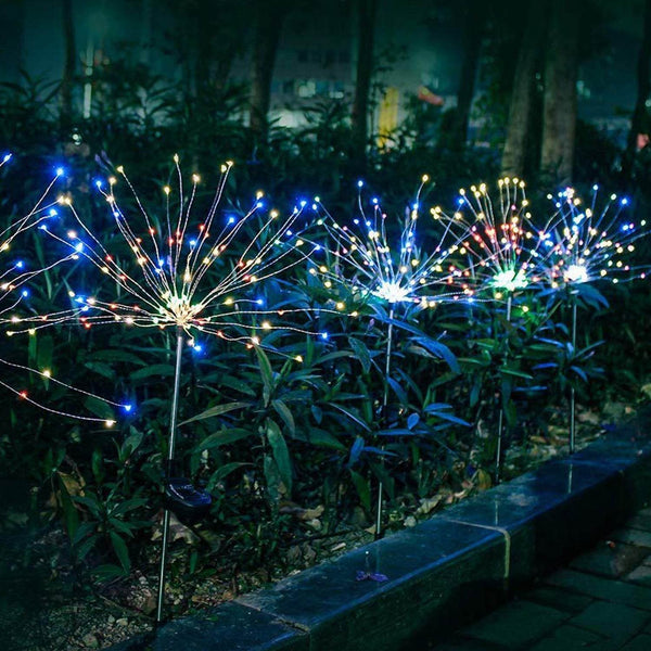Colorful Multi Led Outdoor Solar Garden Lights (2 Pcs Set) - dailyneed.life