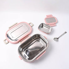 Qunic Stainless Steel Snack Lunch Box (With Small Box) - dailyneed.life