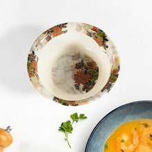Dream 18-Piece Plastic Dinner Set – Unique Flower Design, 6 Plates, 6 Bowls & 6 Spoons, Microwave & Dishwasher Safe - dailyneed.life
