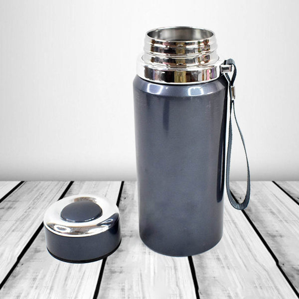 Stainless Steel Water Bottles Approx 600ML (Mix Design & Color / 1 Pc) - dailyneed.life