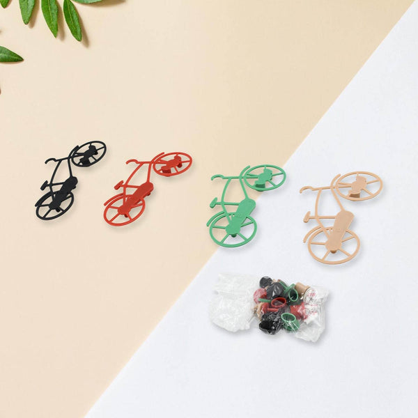 Bicycle Shape Key Chain Holder and wall mount bike hook Key Holders Plastic Key Holder For Home, Office (pack of 4) - dailyneed.life