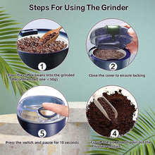 Portable 4-Blade Mini Grinder & Blender for Home & Office - dailyneed.life