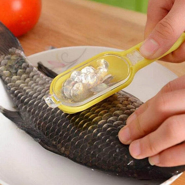 Effortless Fish Cleaning: Scraper, Grater & Brush in One (1 Pc) - dailyneed.life