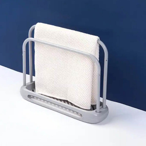 Kitchen Storage Rack for Dish Towels & Cloths (1 Pc, Organizer) - dailyneed.life