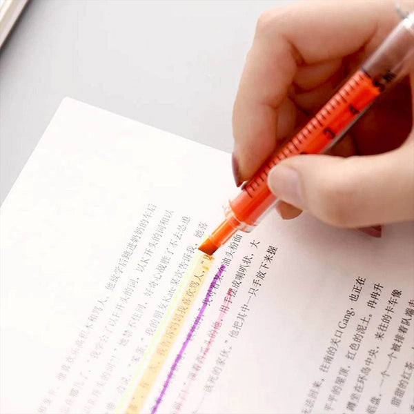 Creative Fluorescent Highlighter – Watercolor Marker for Kids, Study & Office (1 Pc) - dailyneed.life
