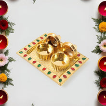 Rakasha Bandhan Special Puja Thali, Kumkum Thali Holder, Pooja Return Gift, Indian Housewarming Gifts, Brother / Bhai / Bhabhi / Sister / Family for Rakshabandhan, Diwali - dailyneed.life