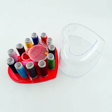 Heart-Shaped Sewing Box Multi-Functional Convenient Sewing Tools - dailyneed.life
