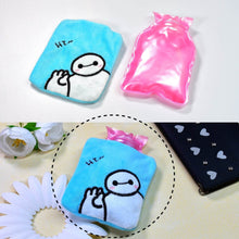 Blue Baymax Small Hot Water Bag with Cover for Pain Relief - dailyneed.life