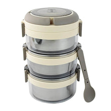 Ganesh Steko-3 Triple Layer Stainless Steel Insulated Lunch Box Set - dailyneed.life