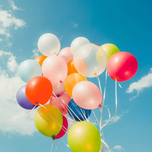 Multicolor Balloons Kinds of Latex Balloons for Birthday / Anniversary / Valentine's / Wedding / Engagement Party Decoration Birthday Decoration Items for Kids Multicolor (24 Pcs Set) - dailyneed.life