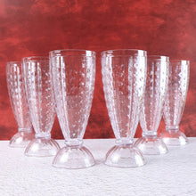 Supermom Transparent Plastic Milkshake Glass Set (400ML / 6 Pc) - dailyneed.life