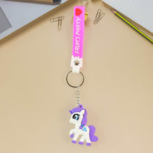 Cute Cartoon Unicorn Keychain with Silicone Strap (1 Pc / Mix design) - dailyneed.life