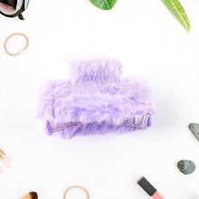 Soft Velvet Furry Hair Clutcher Clips Set (12 Pc) - dailyneed.life
