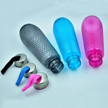 Plastic Fridge Water Bottle Set With Steel Finish Cap (3 Pieces 1 litre) - dailyneed.life
