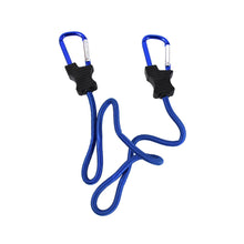 Carabiner Bungee Cords with Hook Tie Downs Luggage Strap Carrying Bag Secure (1 Pc / Mix Color) - dailyneed.life