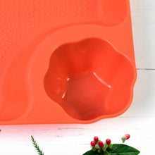 Plastic Plates with Dipping Saucer & Round Dip Part (1 Pc / 18×16 Cm / 1 Pc) - dailyneed.life