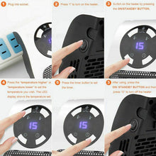 Portable Electric Heater Mini Fan Heater Desktop Household - dailyneed.life