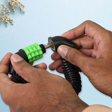 Spiral Cable Lock | 4-Digit Combination Code | Bicycle Security Lock (1 Pc) - dailyneed.life