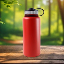 Red Stainless Steel Double Wall Vacuum-Insulated Drink Water Bottle (1000 ML) - dailyneed.life