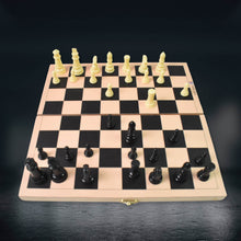 Folding Wooden Chess Board Set (30 × 30 Cm / 1 Set) - dailyneed.life