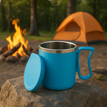 300ml Stainless Steel Mug: Insulated, Leakproof Lid, Hot/Cold Drinks (Mix Color) - dailyneed.life