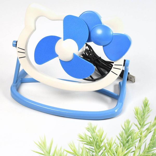 USB Mini Fan: Cute, Quiet & Portable Desk Buddy (Battery Not Included) - dailyneed.life