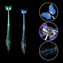 LED Butterfly Hair Braid Clip (Mix Color, 1 Pc) - dailyneed.life