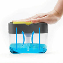 2 in 1 Soap Dispenser for Dishwasher Liquid Holder, Liquid Dispenser Through Pump (1 Pc) - dailyneed.life
