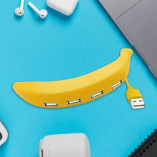 Banana Shape USB Hub, 2.0 Hub USB Splitter, 4-Port USB Hub (1 Pc) - dailyneed.life